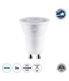 GLOBOSTAR® TINO 60111 Σποτ GU10 MR11 LED 3W 330lm 38° AC 220-240V IP20 Ψυχρό Λευκό 6000K - Bridgelux SMD Chip - Μ3.5 x Π3.5 x Υ4cm - 3 Χρόνια Εγγύηση